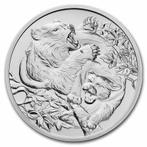 Apex Predators - Cougar vs Bear 1 oz 2022 (10.000 oplage), Verzenden, Munten