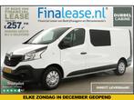 Renault Trafic 1.6 dCi T29 L2H1 DC Airco Cruise PDC €277pm, Renault, Wit, Nieuw, Lease