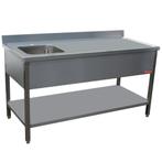 Diamond Cheftafel | 1 Kuip Links | Achter Rand | 1400x700x88, Ophalen of Verzenden, Nieuw in verpakking