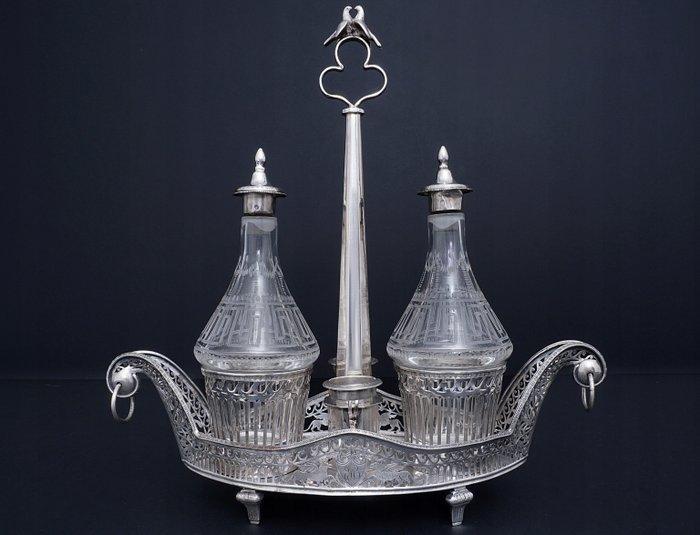 Ambroise Mignerot - Oliepot (3) - Zeldzaam Ambroise Mignerot, Antiek en Kunst, Antiek | Goud en Zilver