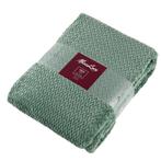 Miss Lucy plaid/woondeken met visgraat patroon 170 x 210 cm, Huis en Inrichting, Woonaccessoires | Plaids en Woondekens, Ophalen of Verzenden
