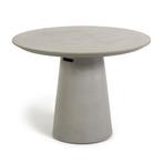 *WOONWINKEL* Kave Home Itai Betonnen Eettafel Rond 120 Cm, Verzenden, Nieuw
