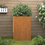 vidaXL Plantenbak 52x48x75 cm cortenstaal, Verzenden, Minder dan 60 cm, Nieuw, Metaal