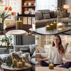 LED Vlamloze Kaarsen met Afstandsbediening en Timer Set, Verzenden, Nieuw