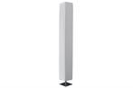 Moderne design vloerlamp PARIS 160cm witte geplooide kap, Huis en Inrichting, Ophalen of Verzenden, Nieuw