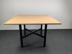 Gispen Tafel - Zwart Onderstel | 160 x 160 cm, Ophalen of Verzenden, Gebruikt