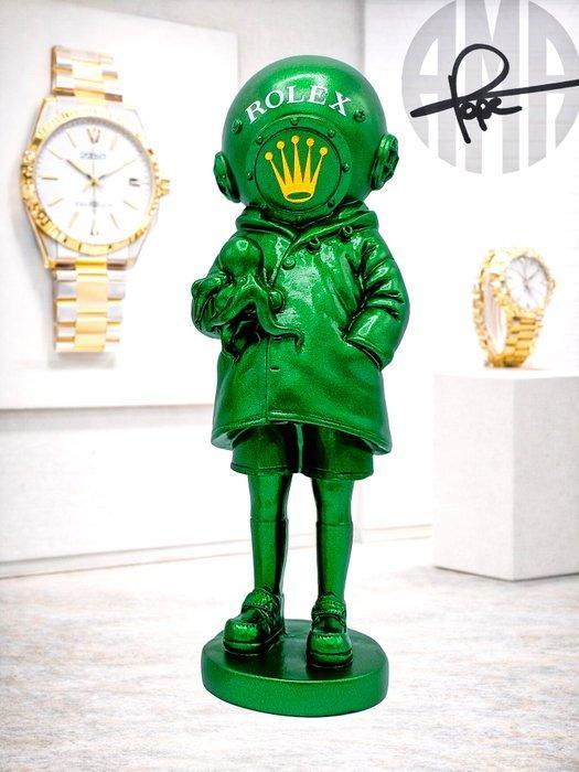 AMA • Pope (1985) - Submariner - Rolex & Banksy, Antiek en Kunst, Kunst | Designobjecten
