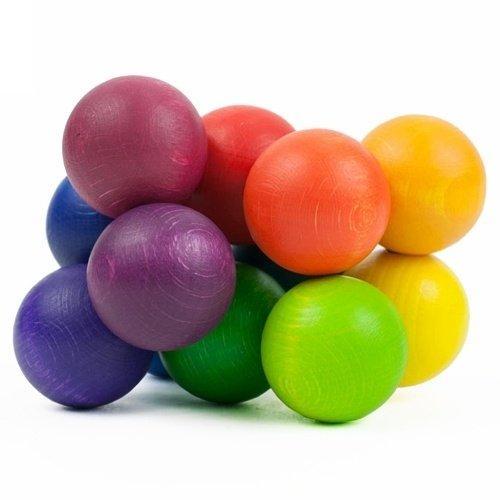 Grimms - Houten Grijpspeeltje - Regenboog, Kinderen en Baby's, Speelgoed | Overig