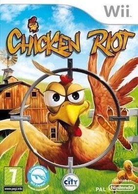 Chicken Riot (Wii Games), Spelcomputers en Games, Games | Nintendo Wii, Zo goed als nieuw, Ophalen of Verzenden