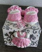 Luxe handgemaakte geboorte bedankje, Kinderen en Baby's, Kraamcadeaus en Geboorteborden, Ophalen of Verzenden, Nieuw, Kraamcadeau