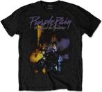 shirts - Prince T-shirt  Purple Rain Zwart - Maat M