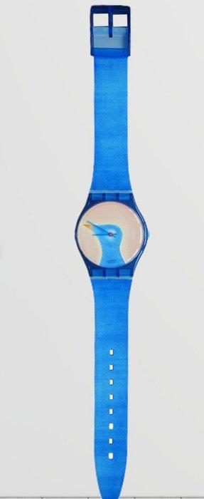 Wandklok - Maxi Swatch - Plastic - 1990-2000, Antiek en Kunst, Antiek | Klokken