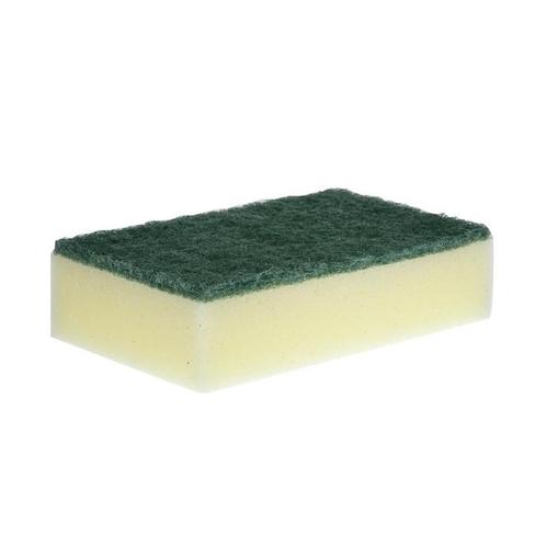 Jantex zachte schuursponsjes geel 15x10cm (10 stuks), Huis en Inrichting, Keuken | Keukenbenodigdheden, Verzenden
