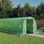 vidaXL Tuinkas met stalen frame 36 m² 18x2x2 m groen, Verzenden, Nieuw