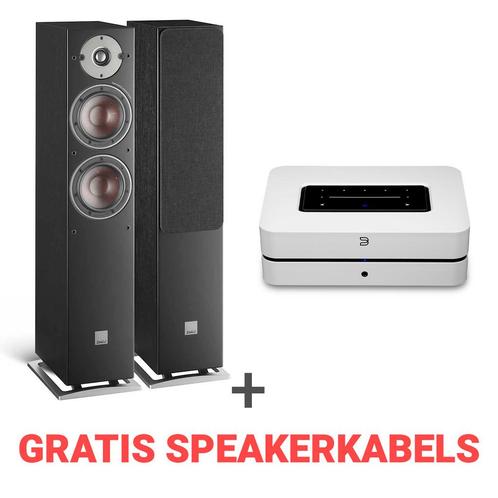 Dali Combi Deal Oberon 5 + Bluesound Powernode N330, Audio, Tv en Foto, Luidsprekers, Front, Rear of Stereo speakers, Nieuw, Overige merken