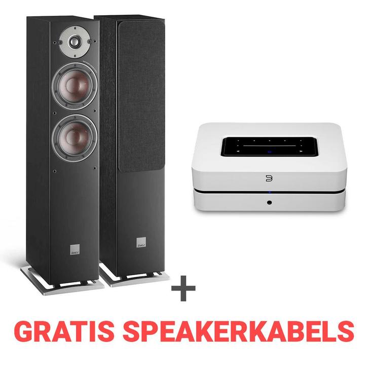 Dali Combi Deal Oberon 5 + Bluesound Powernode N330, Audio, Tv en Foto, Luidsprekers, Front, Rear of Stereo speakers, Nieuw, Overige merken