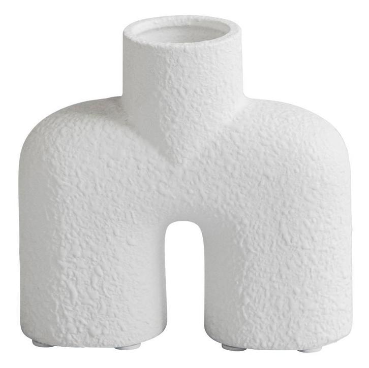 60% Korting | 101 Copenhagen Cobra Vaas, Huis en Inrichting, Woonaccessoires | Vazen, Wit, Zo goed als nieuw, Verzenden