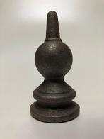 Smeedstalen paalkoppen / staander hek poort, Tuin en Terras, Tuinhekken en Hekwerk, Ophalen of Verzenden, Nieuw, IJzer, Sierhekwerk