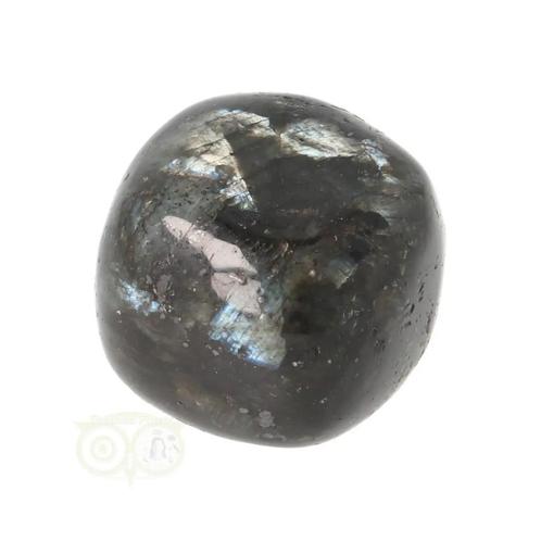 Larvikiet  trommelsteen Nr 36 - 16 gram - Noorwegen, Sieraden, Tassen en Uiterlijk, Edelstenen, Nieuw, Verzenden