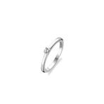 TI SENTO Dames Ring - 925 zilver - Zirconia wit - Maat 17.25, Sieraden, Tassen en Uiterlijk, Ringen, Verzenden, Nieuw