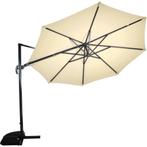 VirgoFlex zweefparasol ecru 3.5 m, Huis en Inrichting, Ophalen of Verzenden, Nieuw