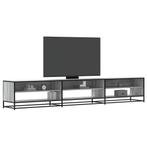 vidaXL Tv-meubel 270x40x46 cm bewerkt hout grijs sonoma, Verzenden, Nieuw, Overige houtsoorten