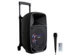 Party Sound PARTY-8LED Karaoke Speaker 8&quot; 300W Met BT,, Verzenden, Nieuw, Overige typen, Overige merken