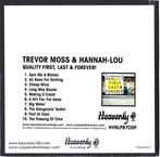 cd card - Trevor Moss &amp; Hannah-Lou - Quality First, L..., Verzenden, Zo goed als nieuw