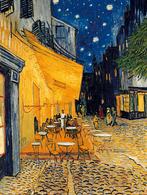 Kunstdruk Vincent Van Gogh - Café at Night 60x80cm, Verzenden, Nieuw