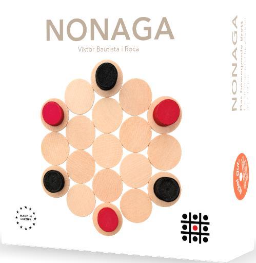 Nonaga - Strategiespel | Steffen Spiele - Gezelschapsspellen, Hobby en Vrije tijd, Gezelschapsspellen | Bordspellen, Nieuw, Verzenden