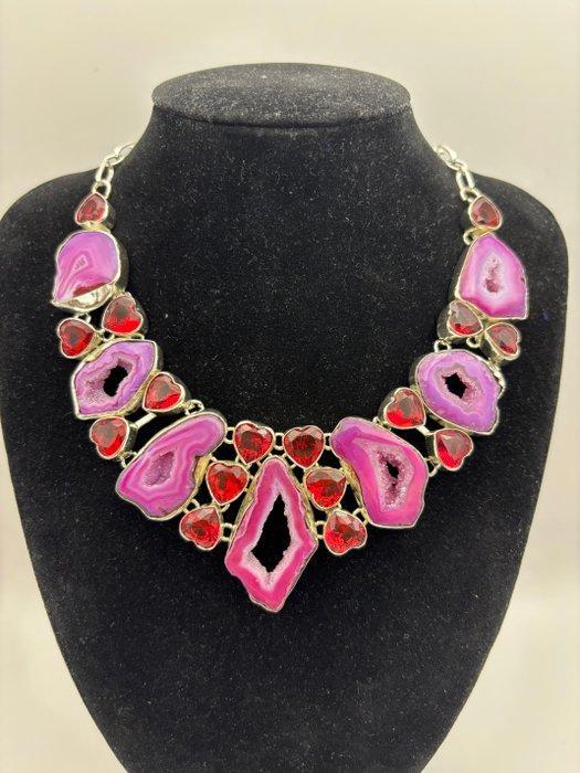 Zilver - Halsketting, Antiek en Kunst, Curiosa en Brocante