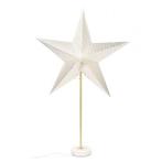 Papieren kerstster op voet | Konstsmide | 10 x 71 x 45 cm