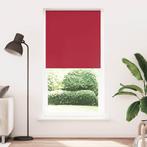 vidaXL Rolgordijn verduisterend 110x210 cm stofbreedte 105,7, Verzenden, Nieuw, Rood