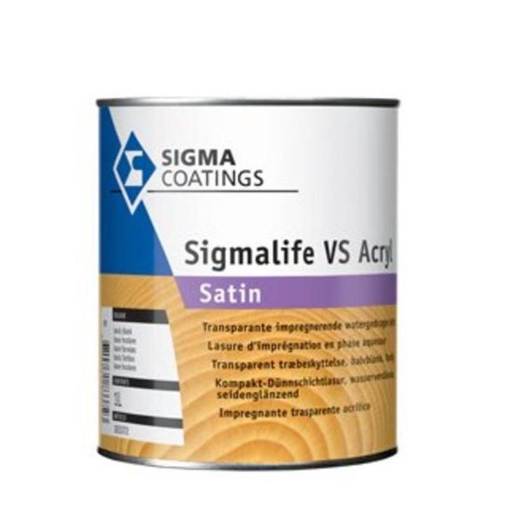 Sigmalife VS Acryl Satin - Wenge - 10 liter (HOUT - BEITS), Doe-het-zelf en Verbouw, Verf, Beits en Lak, Beits, Overige kleuren