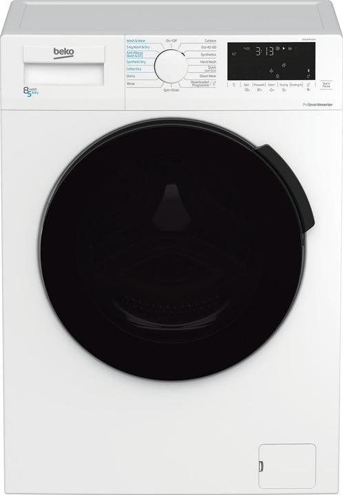 Beko Wdl854431w Was-droogcombinatie 8kg - 5kg 1400t, Witgoed en Apparatuur, Was-droogcombinaties, Zo goed als nieuw, 85 tot 90 cm