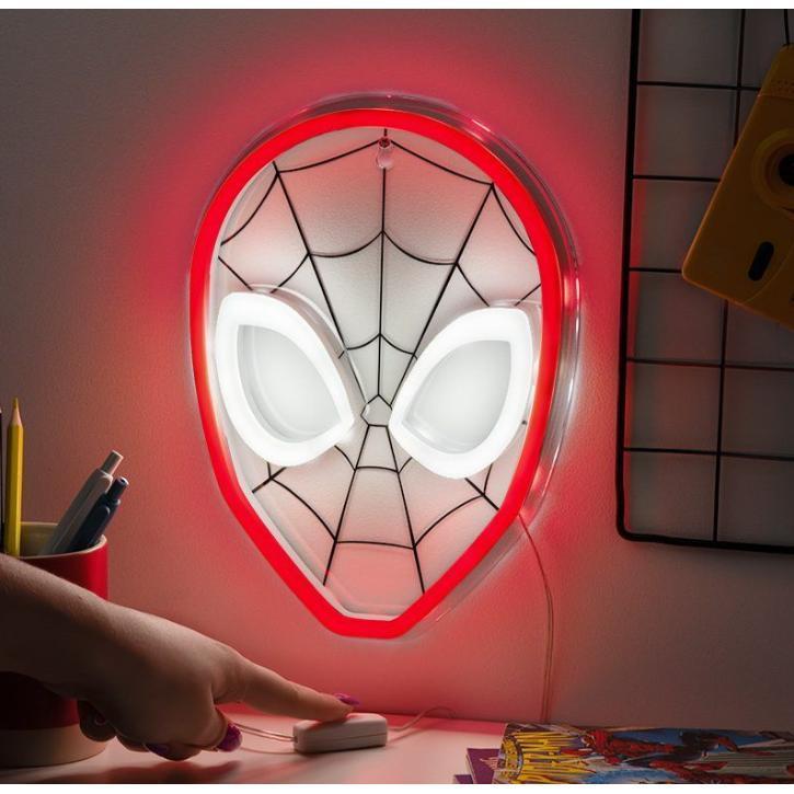 Marvel Spider-Man Mask  3D LED Light, Verzamelen, Film en Tv, Film, Gebruiksvoorwerp, Nieuw, Ophalen of Verzenden