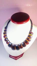 Vintage Baltische barnsteen ketting - Barnsteen - Unique