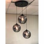 Hanglamp Smoke Glas 3-Licht, Verzenden, Nieuw