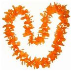Pakket van 25x stuks oranje Hawaii krans slingers - Oranje, Nieuw, Verzenden