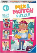 De Leukste Beroepen Puzzel (3 x 24 stukjes) | Ravensburger -, Kinderen en Baby's, Speelgoed | Kinderpuzzels, Nieuw, Verzenden