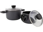 Bo-Camp - Pannenset - Twist - Compact 2 - Aluminium -, Verzenden, Zo goed als nieuw