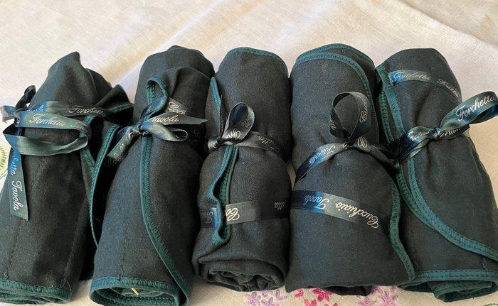 Bestekset (77) - Verzilverd, Staal - Van restaurant, Antiek en Kunst, Antiek | Meubels | Tafels