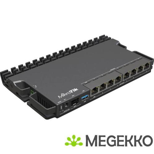 Mikrotik RB5009UPR+S+IN bedrade router 2.5 Gigabit Ethernet,, Computers en Software, Routers en Modems, Nieuw, Verzenden