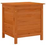 Tuinbox 50x49x56,5 cm massief vurenhout bruin (Partytenten), Verzenden, Nieuw