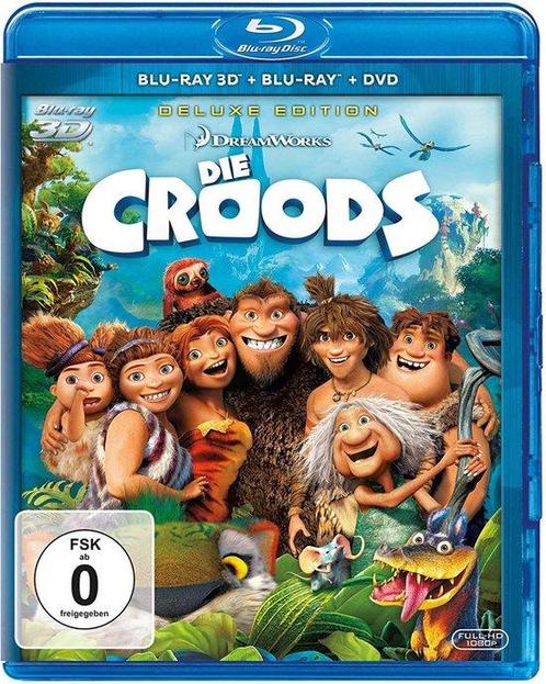 The Croods (blu-ray tweedehands film), Cd's en Dvd's, Blu-ray, Zo goed als nieuw, Ophalen of Verzenden