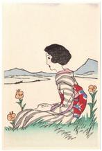 Three beauties - Yumeji Takehisa (1884-1934) - Japan