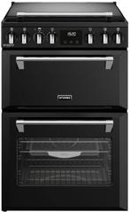 Stoves Richmond DX 60 DF gas fornuis - zwart, Witgoed en Apparatuur, Fornuizen, Verzenden, 60 cm of meer, Nieuw, 4 kookzones