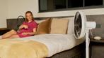 Luvego® Statief Ventilator Staand met Afstandsbediening -, Doe-het-zelf en Verbouw, Ophalen of Verzenden, Zo goed als nieuw