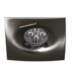 LED spot GU10 4Watt vierkant NIKKEL dimbaar, Ophalen of Verzenden, Nieuw