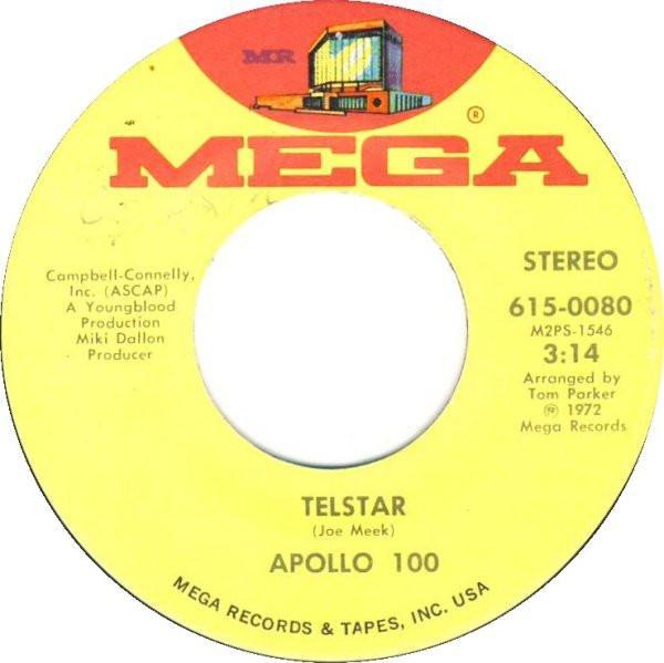 vinyl single 7 inch - Apollo 100 - Telstar, Cd's en Dvd's, Vinyl Singles, Zo goed als nieuw, Verzenden